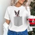 Dog In Your Pocket Boston Terrier For Men Women Girls Kids Unisex T-Shirt, gift for family, gift for coworker