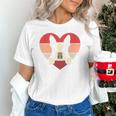 Retro Heart Boston Terrier Dog Vintage Valentine Unisex T-Shirt, gift for family, gift for coworker