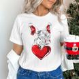 Valentine's Day Boston Terrier Dog Vector Unisex T-Shirt, gift for family, gift for coworker