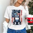Vintage Boston Terrier Dog American US USA Flag Pets Dogs Unisex T-Shirt, American Boston Terrier Shirts, gift for family, gift for coworker