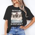 Boston Terrier Dog Official Sleepshirt Pajamas Nightgown Men Women Girls Kids Women's T-Shirt, trending gift