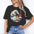 Boston Terrier Japanese Kanagawa Wave Surf Loyal Dog Men Women Kids Women's T-Shirt, trending gift
