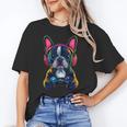 Boston Terrier Lovers Gaming Headphones Boston Terrier Women's T-Shirt, trending gift