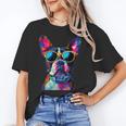 Boston Terrier Lovers Pop Art Boston Terrier Women's T-Shirt, trending gift