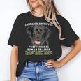 Labrador Retriever Lab Professional Human Trainer Women's T-Shirt, trending gift