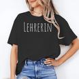 Lehrerin Female German Teacher Women&#x27;s T-Shirt, German Teacher Gifts, trending gift