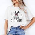 Boston Terrier Dog Lovers Sleepshirt Apparel Men Women Women's T-Shirt, trending gift