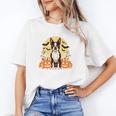 Boston Terrier Halloween Dog Lover Pumpkin Costume Women's T-Shirt, Boston Terrier Halloween Gifts, trending gift