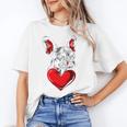 Valentine's Day Boston Terrier Dog Vector Women's T-Shirt, trending gift