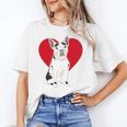 Valentine's Day Boston Terrier Lover Women's T-Shirt, trending gift