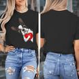 Boston Terrier Bostie Dog Kids Women Girls Women's T-Shirt, funny design
