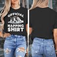 Boston Terrier Dog Official Sleeping Shirt Men Women Kids Women's T-Shirt, funny design