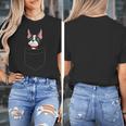 Boston Terrier Dog In The Pocket Boston Terrier For Men Women Girls Kids Women's T-Shirt, funny design