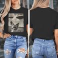 Boston Terrier Dog UFO Alien Extraterrestrial Selfie Women's T-Shirt, funny design