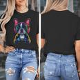 Boston Terrier Lovers Gaming Headphones Boston Terrier Women's T-Shirt, funny design