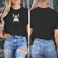 Boston Terrier In The Pocket Cute Boston Terrier Dog For Men Women Girls Kids Women's T-Shirt, funny design