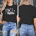 The Dogfather Boston Terrier Dog Dad Tshirt Idea Women's T-Shirt, Couple Gifts, Boston Terrier Dad Gifts, funny design
