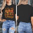 I Love My Kindergarten Turkeys Thanksgiving Teacher Students Women&#x27;s T-Shirt, funny design