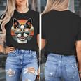 Retro Sunset Sunglasses Boston Terrier Boston Bull Bostie Women's T-Shirt, funny design