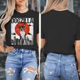 Vintage Japanese Dogzilla Boston Terrier Women's T-Shirt, funny design