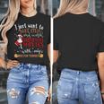 Watch Christmas Movies With My Boston Terrier Bostie Women's T-Shirt, Boston Terrier Christmas Gifts, funny design