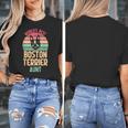 Worlds Best Boston Terrier Aunt Women's T-Shirt, funny design