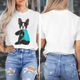 Boston Terrier I Love Mom Apparel Women's T-Shirt, Couple Gifts, Mom Gifts, Boston Terrier Mom Gifts, funny design