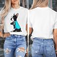 Boston Terrier Tattoos I Love Mom Women's T-Shirt, Couple Gifts, Mom Gifts, Boston Terrier Mom Gifts, funny design