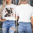 Boston Terrier Is My Valentine Cute Pet Dog Owner Valentine Women's T-Shirt, funny design