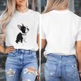 Love NOPE Boston Terrier Dog Lover Women's T-Shirt, funny design