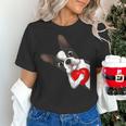 Boston Terrier Bostie Dog Kids Women Girls Women's T-Shirt, gift for family, gift for coworker