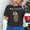 Boston Terrier Who Farted Women's T-Shirt, gift for family, gift for coworker
