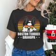 Boston Terrier Grandpa Dog Owner Boston Terrier Women's T-Shirt, gift for family, gift for coworker