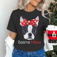 Boston Terrier Mom Bostie Women Girls Women's T-Shirt, Boston Terrier Mom Shirts, gift for family, gift for coworker