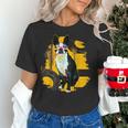 Boston Terrier s Mid-Century Modern Art s Street Grunge Women's T-Shirt, gift for family, gift for coworker