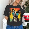 Dog Boston Terrier Hawaiian Women's T-Shirt, gift for family, gift for coworker