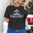 Furologist Puppy Stylist Cute Dog Groomer Men Women Women's T-Shirt, gift for family, gift for coworker