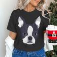 Kids Boston Terrier Dog For Women And Girls Women's T-Shirt, gift for family, gift for coworker