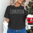 Lehrerin Female German Teacher Women&#x27;s T-Shirt, German Teacher Shirts, gift for family, gift for coworker