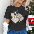 Sleepy Boston Terrier Pajama Men Women Kids Women's T-Shirt, gift for family, gift for coworker