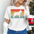 Boston Terrier Dog Lover Retro Vintage Cool For Dog Owner Women's T-Shirt, gift for family, gift for coworker