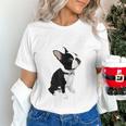 Love NOPE Boston Terrier Dog Lover Women's T-Shirt, gift for family, gift for coworker