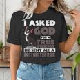 Boston Terrier American Gentleman Non-Sporting Dog Lover Women's T-Shirt, American Boston Terrier Shirts, funny gift
