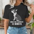 Boston Terrier Dog Owner Grandma Women's T-Shirt, funny gift