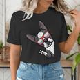 Boston Terrier Dog From Side Boston Bull Women's T-Shirt, funny gift