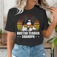 Boston Terrier Grandpa Dog Owner Boston Terrier Women's T-Shirt, funny gift
