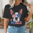 Boston Terrier Merica 4th Of July T Shirt Men Boys Dog Puppy Women's T-Shirt, Boston Terrier 4th Of July Shirts, funny gift