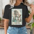 Boston Terrier Mom Skeleton Tarot Card Witch Vibes Dog Mom Women's T-Shirt, Boston Terrier Mom Shirts, Boston Terrier Tarot Shirts, funny gift