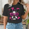Boston Terrier Valentines Day Shirt Heart Dog Lover Women's T-Shirt, funny gift