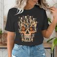 Halloween Costume Skull Boston Terrier Dog Lover For Men Women Kids Women's T-Shirt, Boston Terrier Halloween Shirts, funny gift